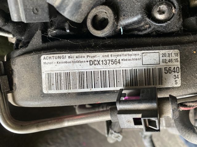 bontott VW PASSAT B8 Motor (Fűzött blokk hengerfejjel)