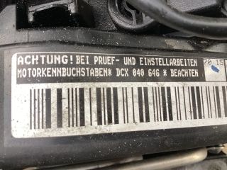 bontott VW PASSAT B8 Motor (Fűzött blokk hengerfejjel)