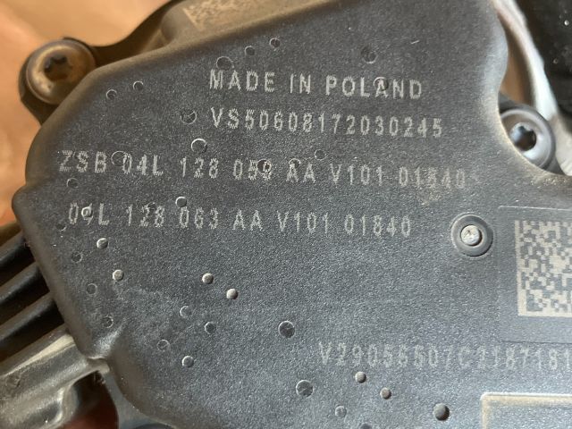 bontott VW PASSAT B8 Fojtószelep (Elektromos)