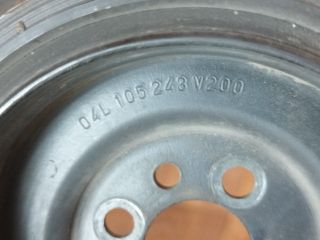 bontott VW PASSAT B8 Főtengely Szíjtárcsa