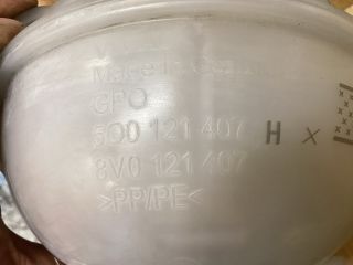 bontott VW PASSAT B8 Kiegyenlítő Tartály