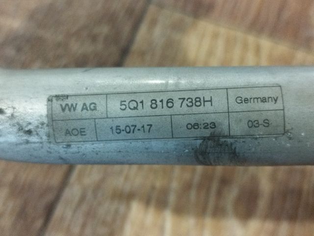 bontott VW PASSAT B8 Klíma Cső