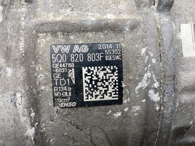 bontott VW PASSAT B8 Klímakompresszor