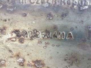 bontott VW PASSAT B8 Komplett Kipufogó Rendszer