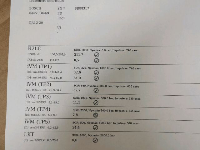 bontott VW PASSAT B8 Porlasztó (1 db)