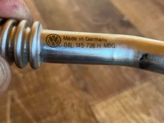 bontott VW PASSAT B8 Turbó Olajcső