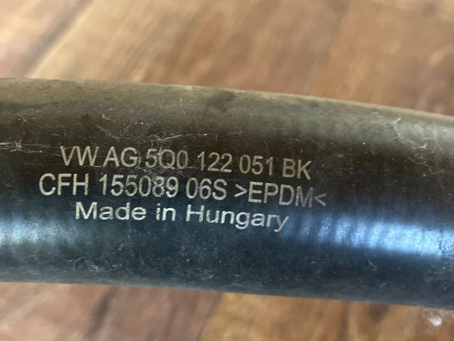 bontott VW PASSAT B8 Vízcső