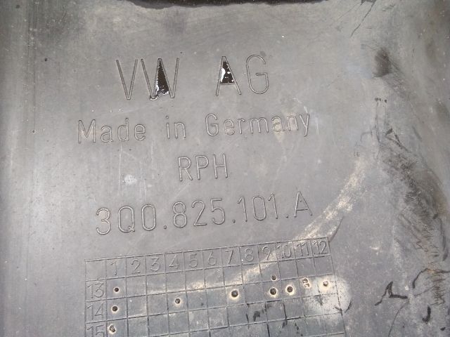 bontott VW PASSAT B8 Alsó Motorburkolat