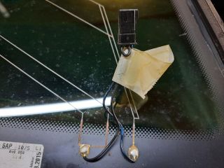 bontott VW PASSAT B8 Bal C Oszlop Oldalablak Üveg