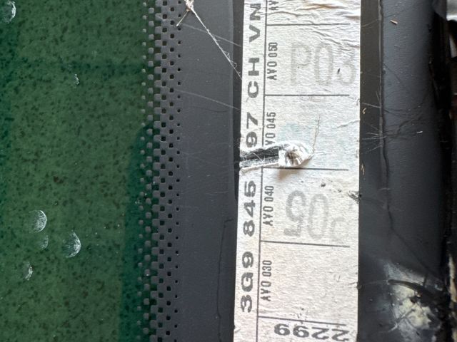 bontott VW PASSAT B8 Bal C Oszlop Oldalablak Üveg