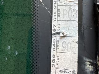 bontott VW PASSAT B8 Bal C Oszlop Oldalablak Üveg