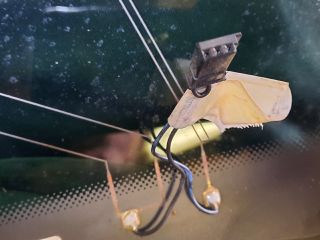 bontott VW PASSAT B8 Bal C Oszlop Oldalablak Üveg