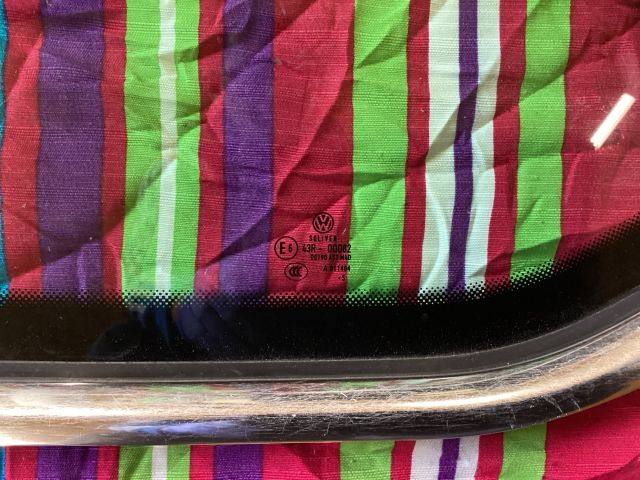 bontott VW PASSAT B8 Bal C Oszlop Oldalablak Üveg