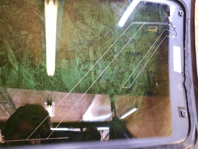 bontott VW PASSAT B8 Bal C Oszlop Oldalablak Üveg