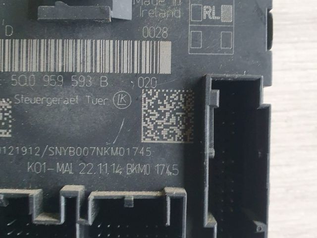 bontott VW PASSAT B8 Bal első Ajtó Vezérlőegység