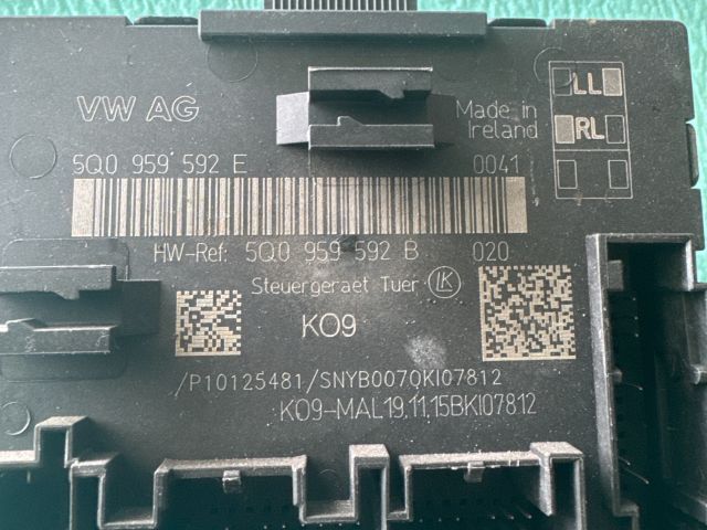 bontott VW PASSAT B8 Bal első Ajtó Vezérlőegység