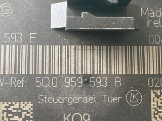 bontott VW PASSAT B8 Bal első Ajtó Vezérlőegység