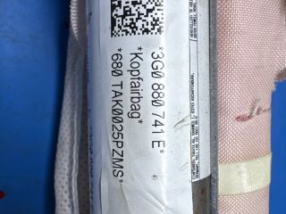 bontott VW PASSAT B8 Bal Függönylégzsák és Oldallégzsák