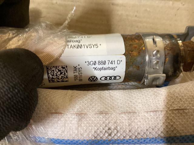 bontott VW PASSAT B8 Bal Függönylégzsák és Oldallégzsák