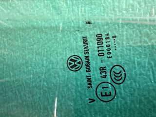 bontott VW PASSAT B8 Bal hátsó Ablak