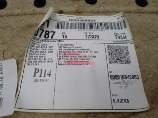 bontott VW PASSAT B8 Bal hátsó Ajtó Kárpit