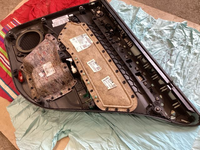 bontott VW PASSAT B8 Bal hátsó Ajtó Kárpit