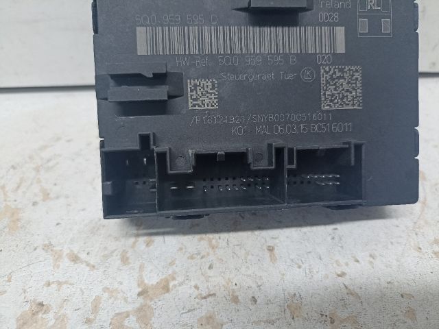 bontott VW PASSAT B8 Bal hátsó Ajtó Vezérlőegység