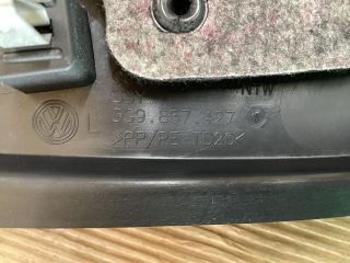 bontott VW PASSAT B8 Bal hátsó Csomagtér Burkolat (Műanyag)