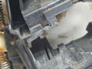 bontott VW PASSAT B8 Bal hátsó Külső Kilincsfészek