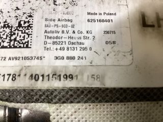 bontott VW PASSAT B8 Bal Oldallégzsák