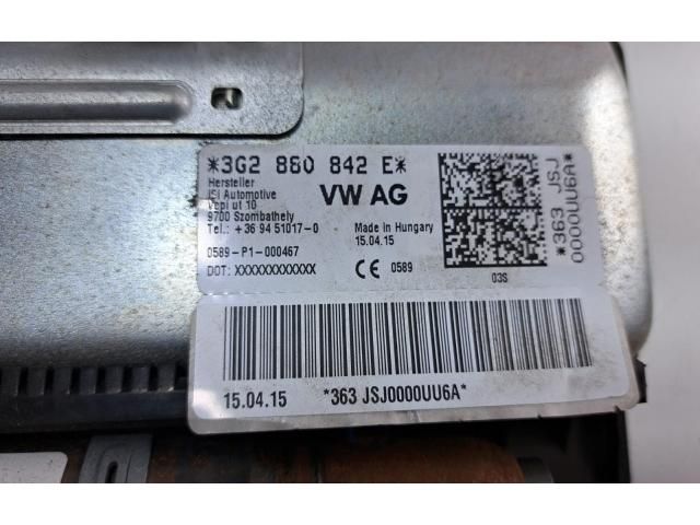 bontott VW PASSAT B8 Bal Térdlégzsák