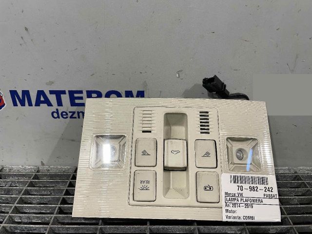 bontott VW PASSAT B8 Beltér Világítás Első