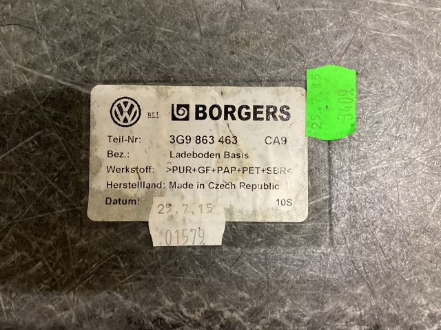 bontott VW PASSAT B8 Csomagtér Kárpit