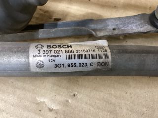bontott VW PASSAT B8 Első Ablaktörlő Szerkezet Motorral