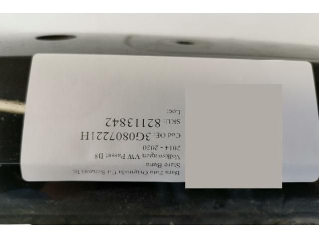 bontott VW PASSAT B8 Első Lökhárító (Részeivel)