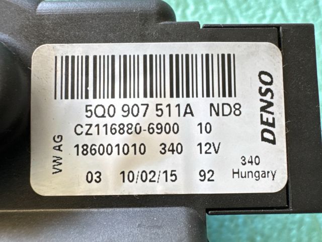 bontott VW PASSAT B8 Fűtés Állító Motor