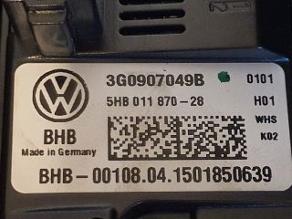 bontott VW PASSAT B8 Fűtéskapcsoló (digit klímás)