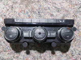 bontott VW PASSAT B8 Fűtéskapcsoló (digit klímás)