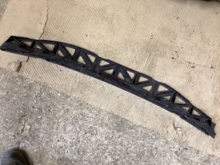 bontott VW PASSAT B8 Hátsó középső Lökhárító Tartó (Műanyag)