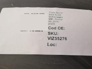 bontott VW PASSAT B8 Hátsó Lökhárító Alsó (Műanyag)