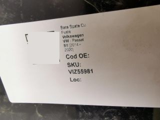 bontott VW PASSAT B8 Hátsó Lökhárító (Részeivel)