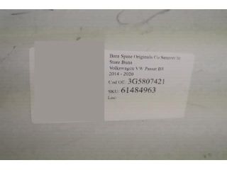 bontott VW PASSAT B8 Hátsó Lökhárító (Részeivel)