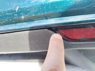 bontott VW PASSAT B8 Hátsó Lökhárító (Üresen)