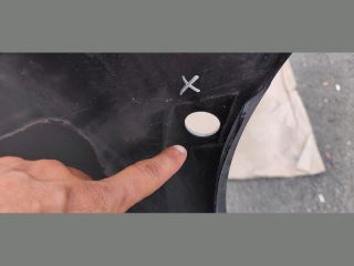 bontott VW PASSAT B8 Hátsó Lökhárító (Üresen)