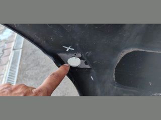 bontott VW PASSAT B8 Hátsó Lökhárító (Üresen)