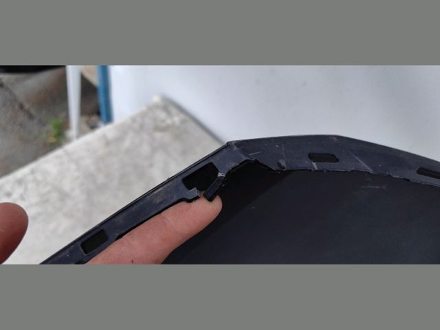 bontott VW PASSAT B8 Hátsó Lökhárító (Üresen)