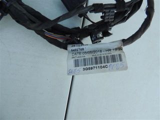 bontott VW PASSAT B8 Hátsó Tolatóradar Kábelköteg