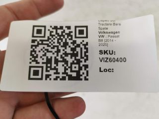 bontott VW PASSAT B8 Hátsó Vonószem Burkolat