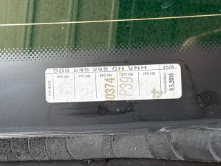 bontott VW PASSAT B8 Jobb C Oszlop Oldalablak Üveg