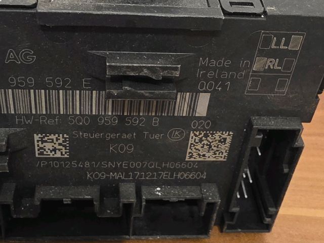 bontott VW PASSAT B8 Jobb első Ajtó Vezérlőegység